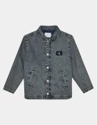 Calvin Klein Jeans Geacă de blugi Skater IU0IU00537 Relaxed Fit
