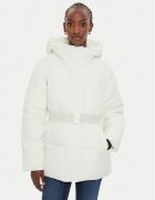 Calvin Klein Jeans Geacă de iarnă J20J224107 Écru Relaxed Fit