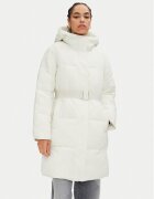 Calvin Klein Jeans Geacă de iarnă J20J224122 Écru Relaxed Fit