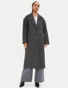 Calvin Klein Jeans Palton de lână J20J224618 Relaxed Fit
