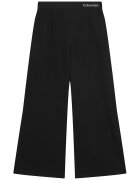 Calvin Klein Jeans Pantaloni din material Logo Tape IG0IG03091 Wide Leg