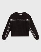 Calvin Klein Jeans Pulover Logo Tape IG0IG01847 Regular Fit