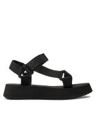 Calvin Klein Jeans Sandale Sandal Velcro Webbing In Mtl YW0YW01480