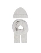 Calvin Klein Jeans Set Fular și Căciulă Knitted Scarf Beanie Giftbox LVCKFJP00N