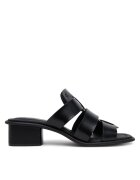 Calvin Klein Jeans Şlapi Heel Square Mg Lth YW0YW01702