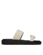 Calvin Klein Jeans Şlapi Rope Sandal Soft Lth Mg YW0YW01864 Écru