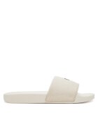 Calvin Klein Jeans Şlapi Slide Monogram Hardware YW0YW01713 Écru