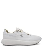 Calvin Klein Jeans Sneakers Athleisure Runner Tech Ripstop YM0YM01205 Écru
