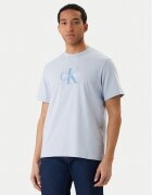 Calvin Klein Jeans Tricou Hero Monologo LV04RB862G Albastru celest Regular Fit