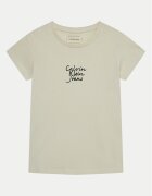 Calvin Klein Jeans Tricou IG0IG02805 Écru Slim Fit