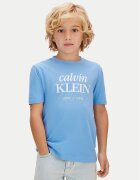 Calvin Klein Jeans Tricou LVCKSJA07B Albastru celest Regular Fit
