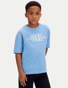 Calvin Klein Jeans Tricou LVCKSJA11B Albastru celest Regular Fit