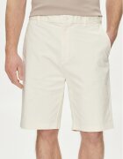Calvin Klein Pantalon scurți din material Sateen K10K112831 Écru Regular Fit