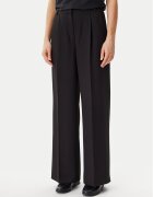 Calvin Klein Pantaloni din material Travel Twill K20K208214 Wide Leg
