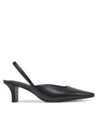 Calvin Klein Pantofi pumps Heel Mule Pump 50 - Lth HW0HW02551