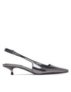 Calvin Klein Pantofi pumps Kitten Heel Pump Sling Mirr Lth HW0HW03275