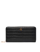 Calvin Klein Portofel Ck Croc Long Zip Around LV04F1096G