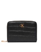 Calvin Klein Portofel Ck Croc Medium Flap Zip Around LV04F1095G