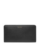 Calvin Klein Portofel Foil Logo Passport Longfold LV04F1205G
