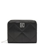 Calvin Klein Portofel Quilted Flap Zip Around LV04F1124G