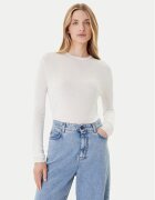 Calvin Klein Pulover LV044C339G Écru Regular Fit