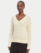 Calvin Klein Pulover LV044F324G Écru Regular Fit