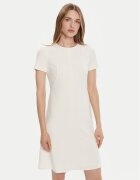 Calvin Klein Rochie cocktail LV044C064G Écru Slim Fit