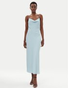 Calvin Klein Rochie de vară LV044B053G Albastru celest Slim Fit