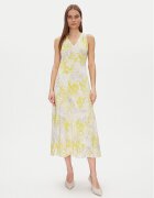 Calvin Klein Rochie de vară Print Abstract Ecovero Vn Dress LV044B059G Regular Fit