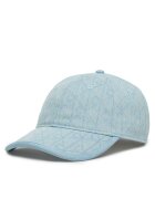 Calvin Klein Șapcă Denim Emblem Burnout LV04F5042G Albastru celest