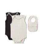 Calvin Klein Set tricou și pantaloni scurți LVCKSJN03Y Écru Regular Fit