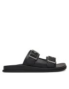 Calvin Klein Şlapi City Sandal Buckle Lth HW0HW02885