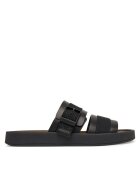 Calvin Klein Şlapi Ergon Buckle Sandal Wb Lth Aop HM0HM02096