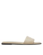 Calvin Klein Şlapi Flat Sandal Square Hf Lth HW0HW02652
