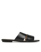 Calvin Klein Şlapi Flat Slide - Lth 2 Straps HW0HW02365