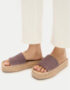 Calvin Klein Şlapi Flatf Espa Mule Nub Mg HW0HW02890 Maro