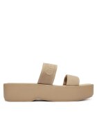 Calvin Klein Şlapi Flatform Sndl Webbing HW0HW02878
