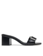 Calvin Klein Şlapi Heel Mule 50 W/Buckle - Lth HW0HW02478