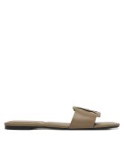 Calvin Klein Şlapi Square Flat Sandal Emblem HW0HW03128