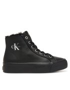 Calvin Klein Sneakers Vulc Flatf Mid Laceup Lth Fur HW0HW03234