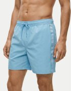 Calvin Klein Swimwear Pantaloni scurți pentru înot LV00N61002 Albastru celest Regular Fit