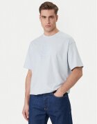 Calvin Klein Tricou Emblem Graphic LV14RF817G Albastru celest Regular Fit