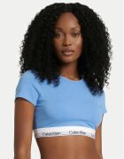 Calvin Klein Underwear Tricou LV00QF8495 Albastru celest Slim Fit