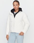Champion Geacă Jacket 116922 Écru Custom Fit