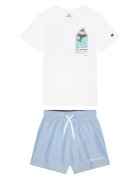 Champion Set tricou și pantaloni scurți 307063 Regular Fit