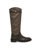 COCCINELLE Cizme lungi riding Pansy Waxed E4 V63 43 01 01