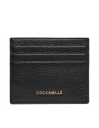 COCCINELLE Etui pentru carduri MW5 Metallic Soft E2 MW5 12 95 01 Negru