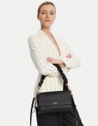 COCCINELLE Geantă BOHEME GRANA DOUBLE Negru