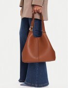 COCCINELLE Geantă Hand Grained L E1 SHA 11 02 01 Maro