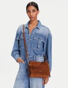 COCCINELLE Geantă P6P Boheme Suede Bimaterial E1 P6P 58 01 01 Maro